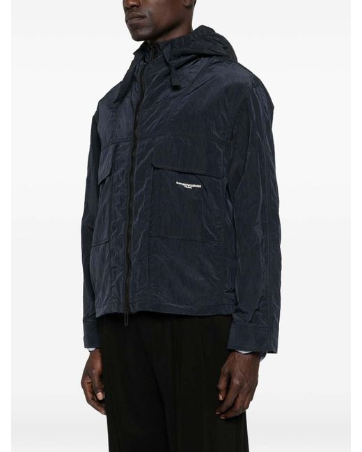Emporio Armani Blue Jacket for men