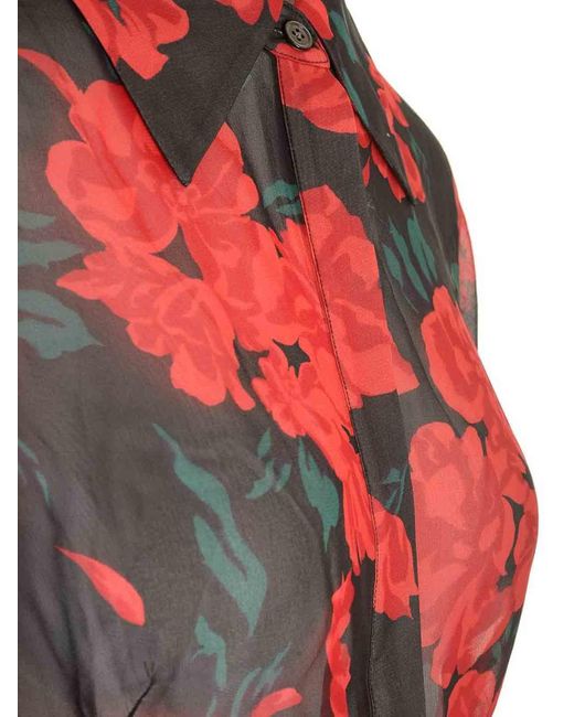 Equipment Red Mahalia Shirt