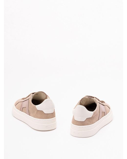 Santoni Pink 'Dbs Sf1' Sneakers for men