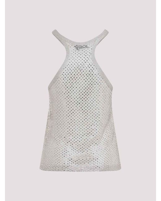 Tom Ford Gray Lurex Knit Top