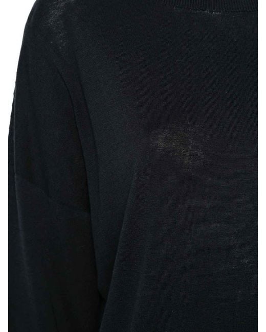 Zanone Black Sweater