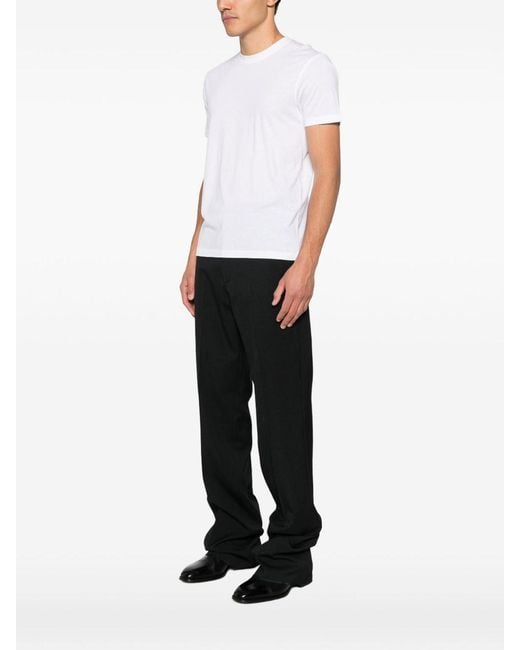 Tom Ford White Cotton Blend T-Shirt for men