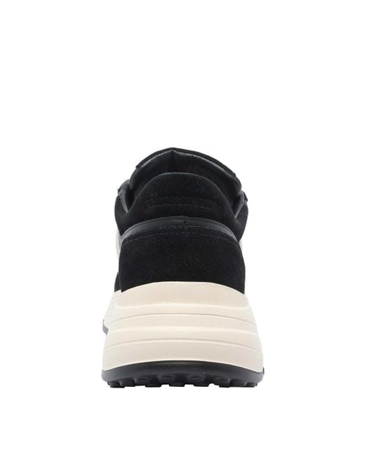Hogan Black H-Stripes Sneakers