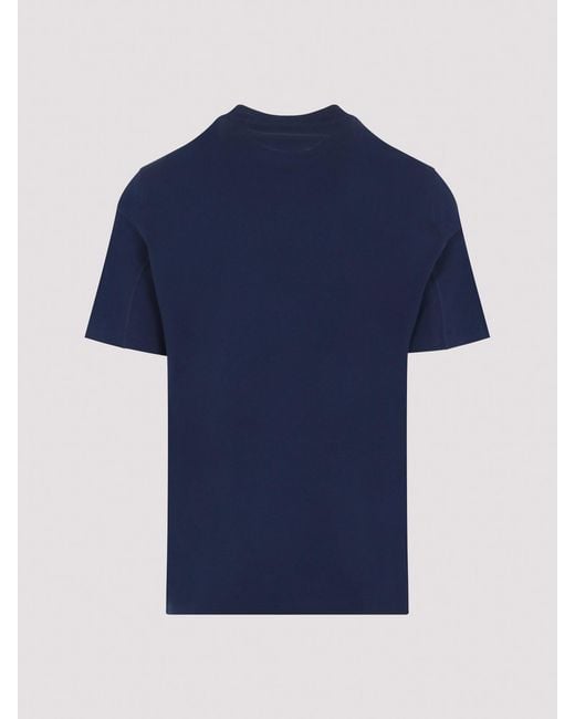Brunello Cucinelli Blue T-Shirt for men