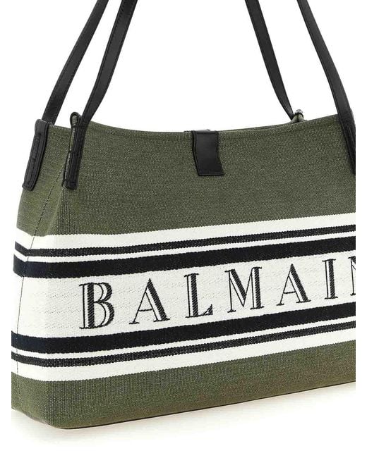 Balmain Black Medium Shopping Bag