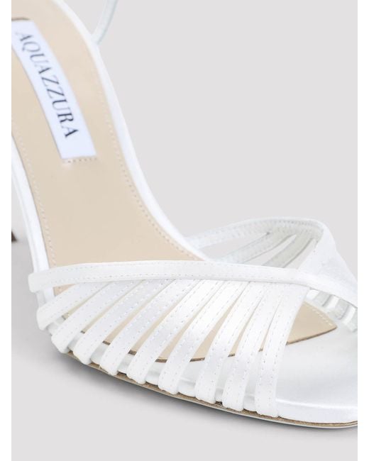 Aquazzura White Aquazzurra Hold Me Sandal