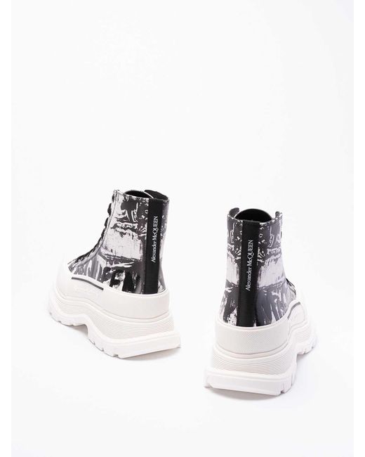 Alexander McQueen Natural Tread Slick Boots for men