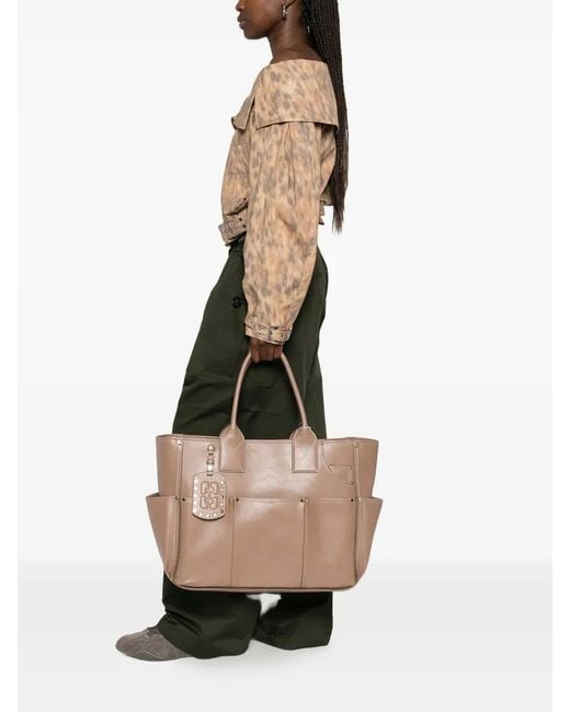 Ganni Brown Posy Butter
