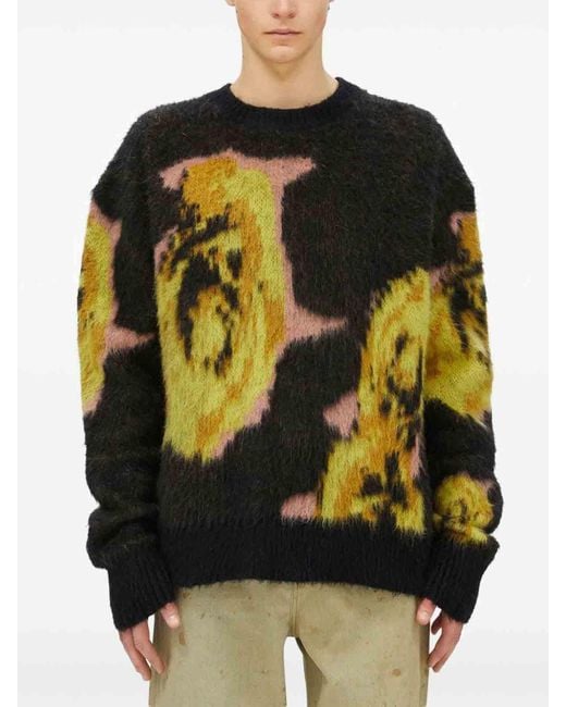 MSGM Black Crewneck for men
