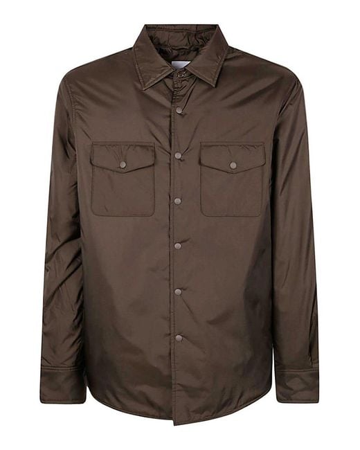 Aspesi Brown Shirt for men