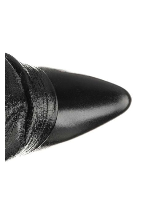 The Attico Black Leon Boot