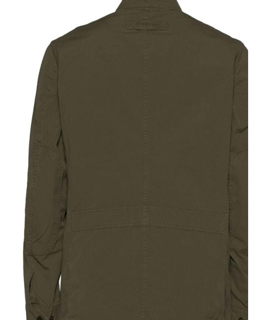 Barbour Green Four-Pocket Field Jacket for men