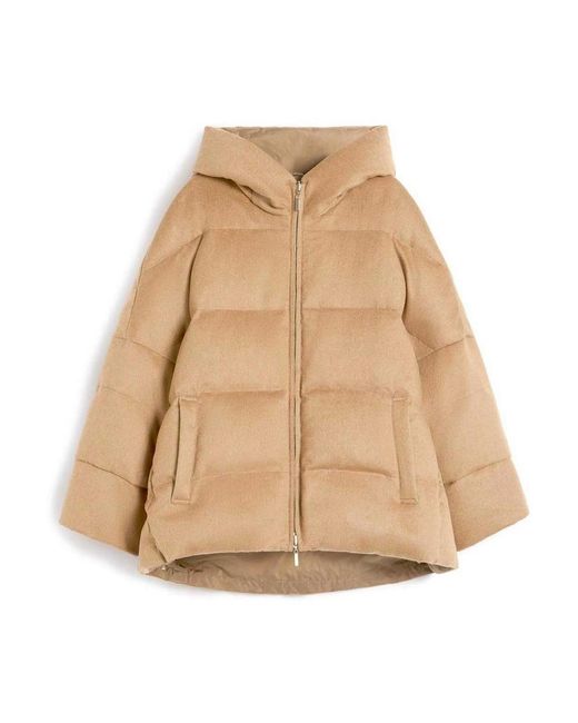 Max Mara Natural Reversible Down Jacket