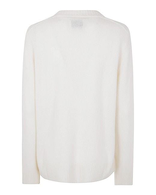 Loulou de Saison White Round Neck