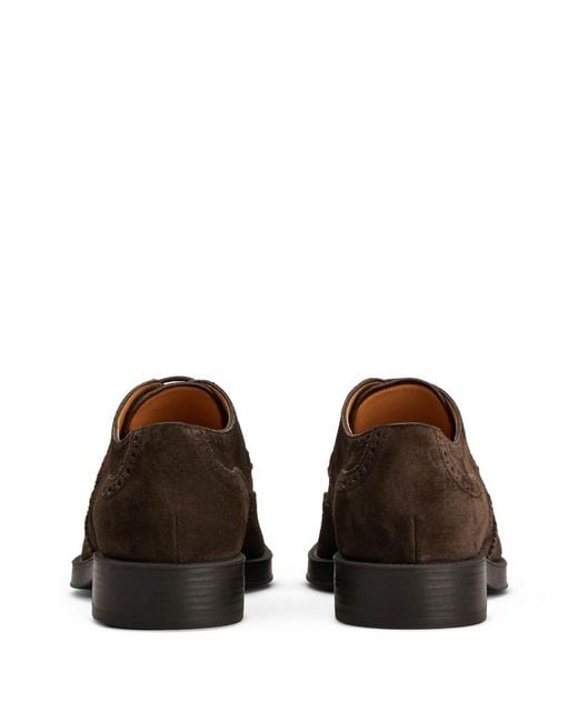 Tod's Brown Lace Shoes for men