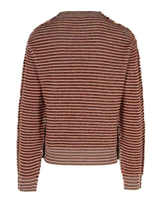 Marni Pink Mohair Blend Sweater for men