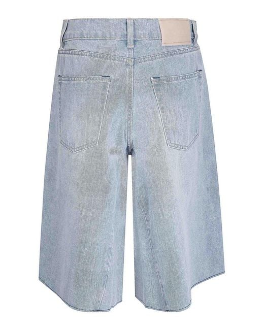 Our Legacy Blue Midi Shorts