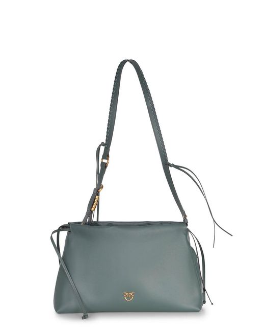 Pinko Blue Bag Made Of Leather