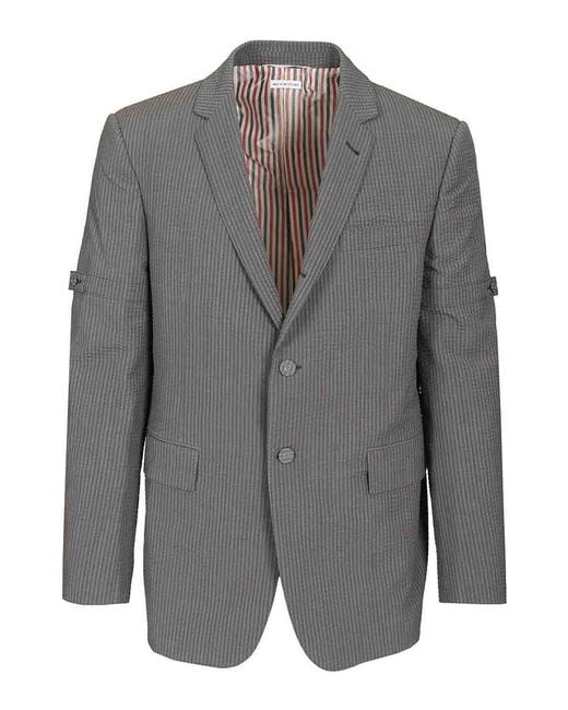 Thom Browne Gray Blazer for men
