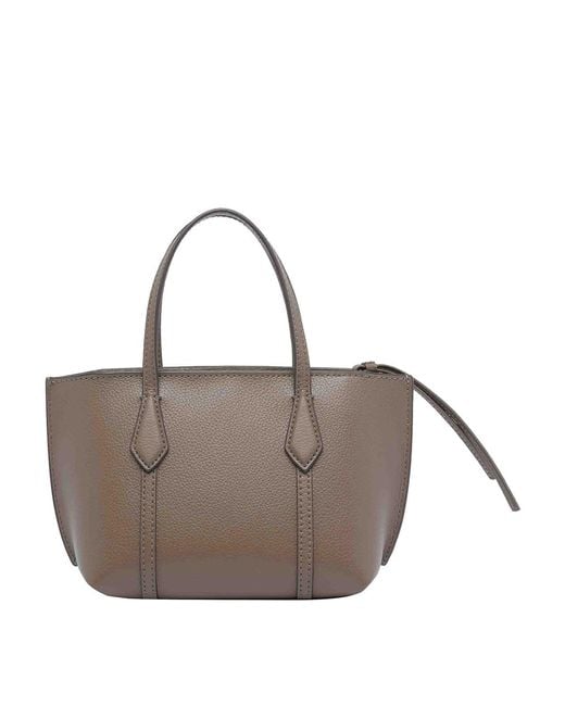 Tory Burch Brown Mini Perry Tote Bag