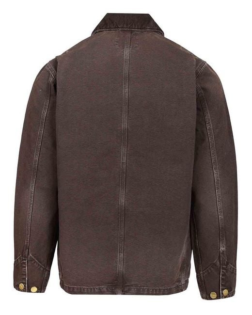 Carhartt Brown Chore Jacket for men