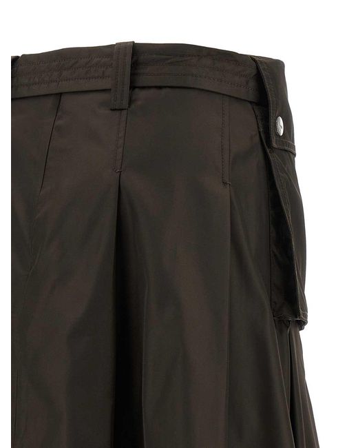 Ganni Black Skirt