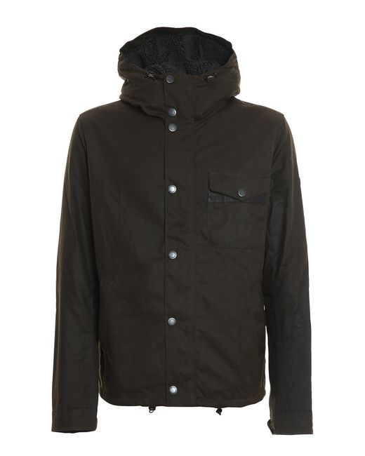 Barbour Black Kevlar Short Jacket for men
