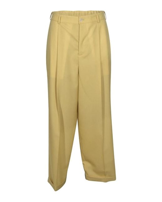 Marni Yellow Trousers for men