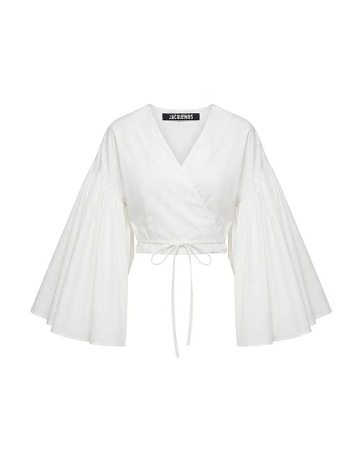Jacquemus White Paysan Core Caches