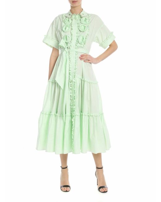 Vivetta Green Gragnano Long Dress