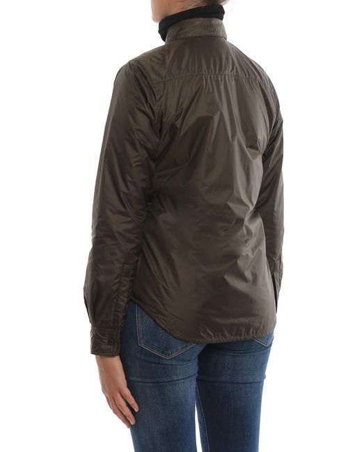 Aspesi Gray Glue Army Padded Jacket