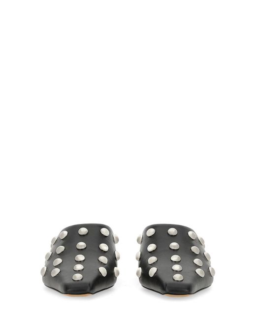 Paris Texas Black Sandals