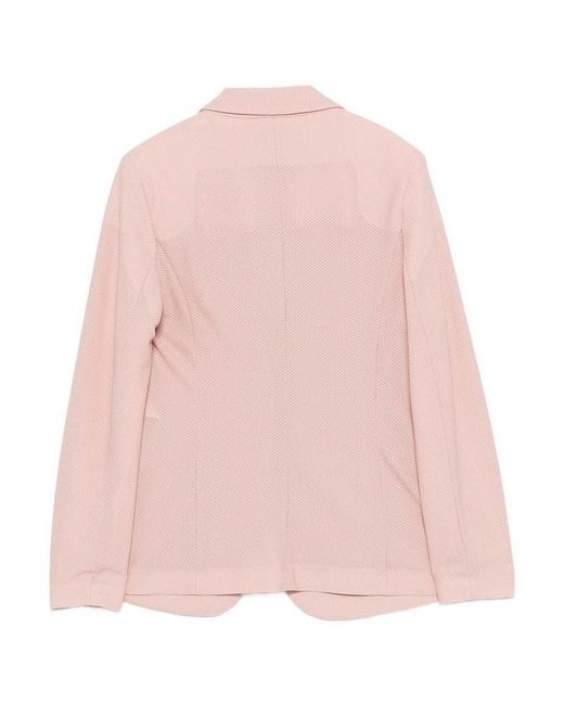 Seventy Pink Single-Breasted Blazer