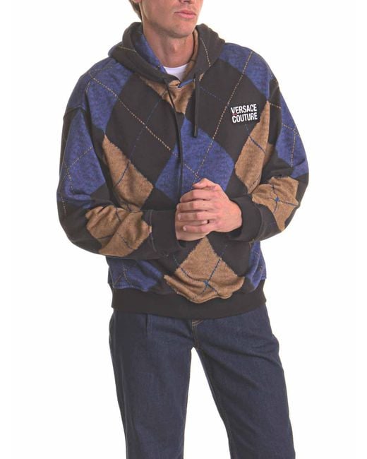 Versace Jeans Couture Blue Sweater for men