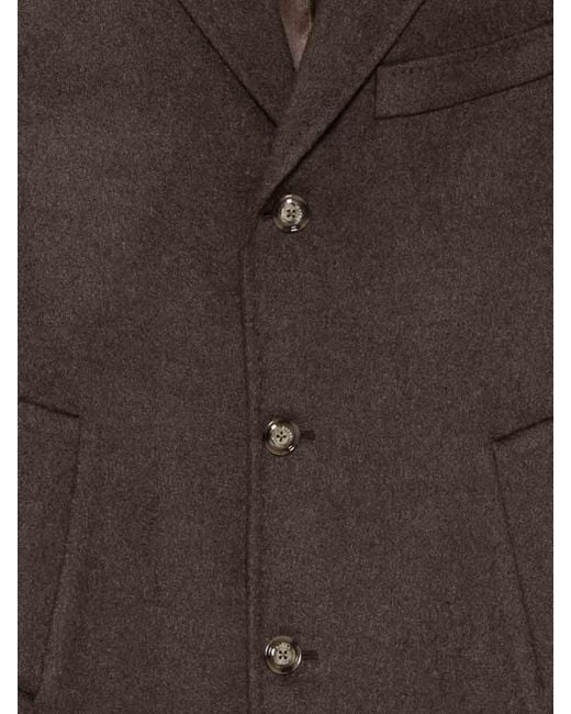 Barba Napoli Brown Coat for men
