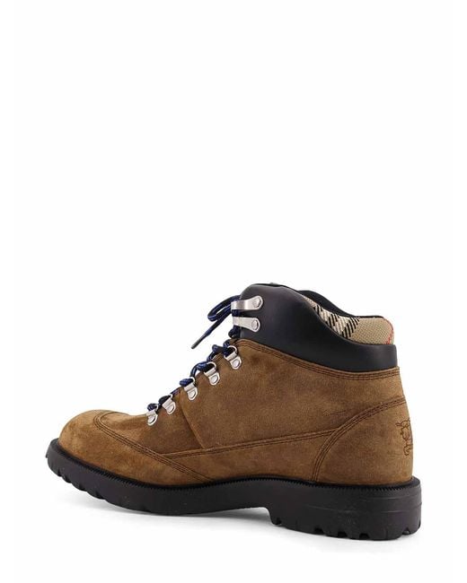 Burberry Brown Moor High Boots for men