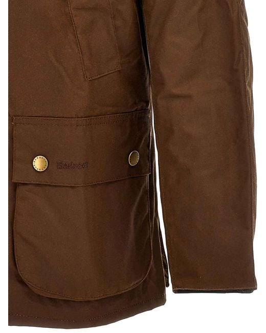 Barbour Brown Ashby Jacket for men