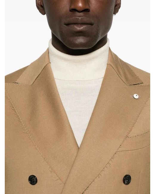 L.b.m. 1911 Natural Double Breasted Jacket for men
