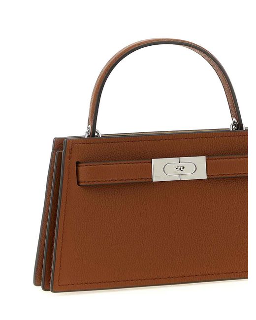 Tory Burch Brown Petite Lee Radziwill Handbag