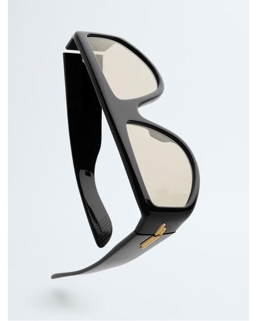 Bottega Veneta Black Sunglasses