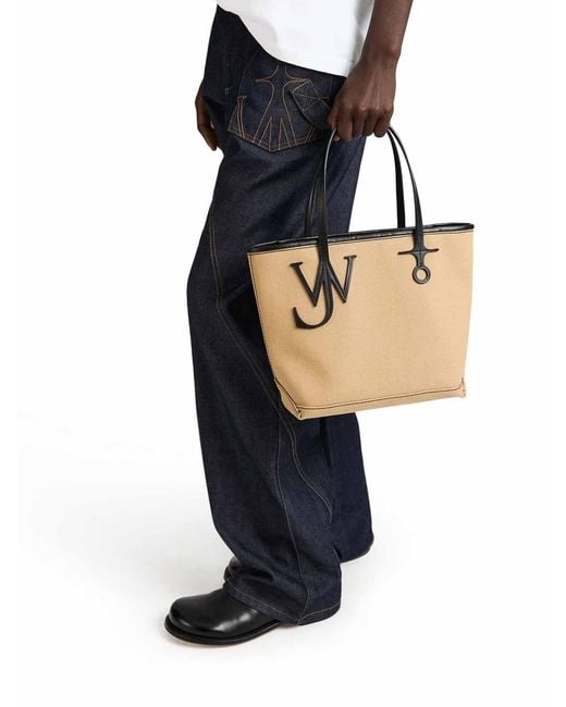 J.W. Anderson Natural Anchor Small Tote Bag