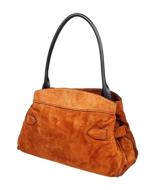 Marc Jacobs Brown The Satchel Dakota Shoulder Bag