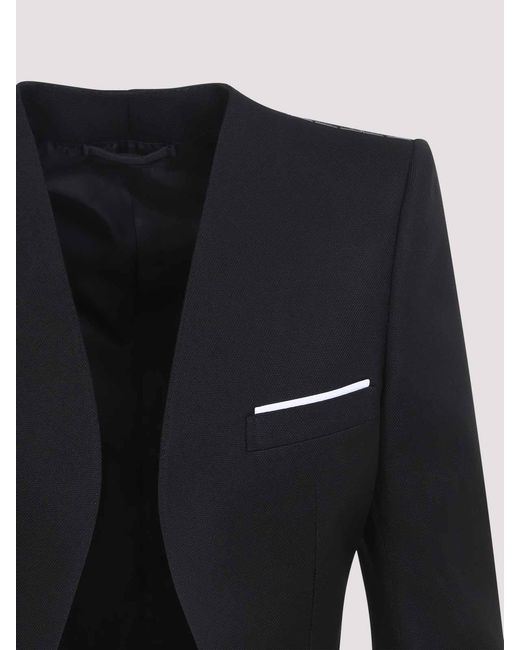Tom Ford Black Collarless Jacket