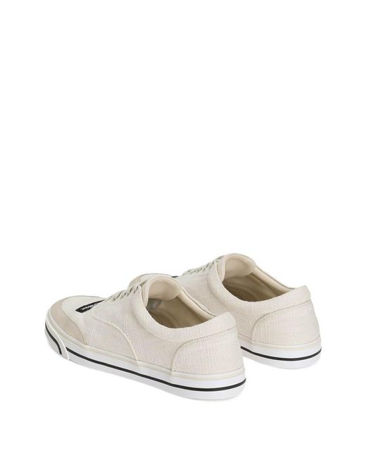 Dolce & Gabbana White Sailing Sneakers for men