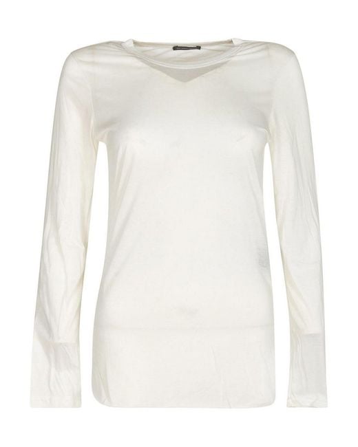 Ann Demeulemeester White Essential Tailored Trousers
