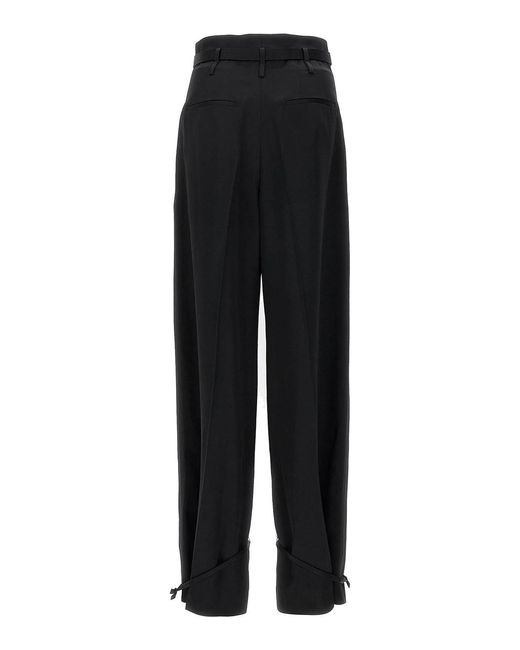 Jil Sander Black Tailored Trousers