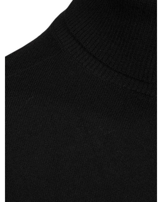 Stone Island Black Turtleneck Sweater for men