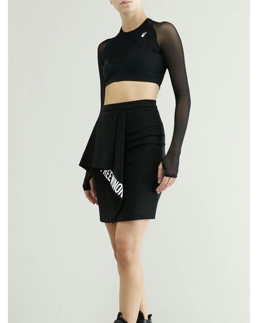 Off-White c/o Virgil Abloh Black Mini Skirt