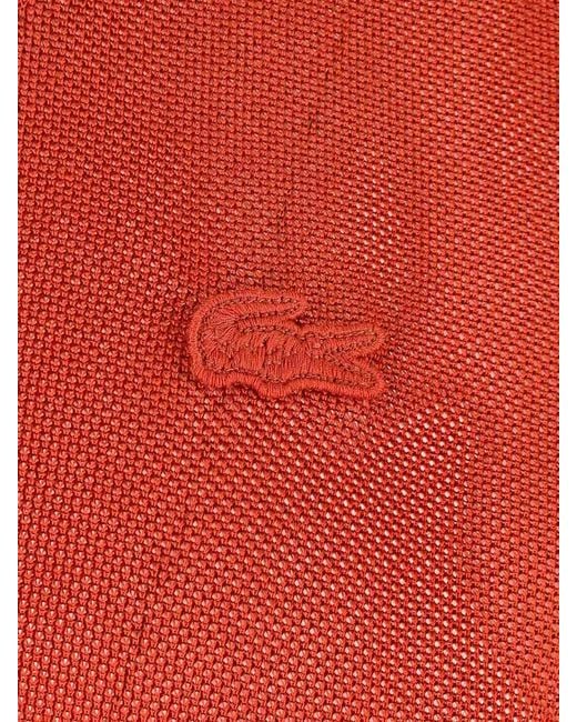 Lacoste Red Polo Shirt for men