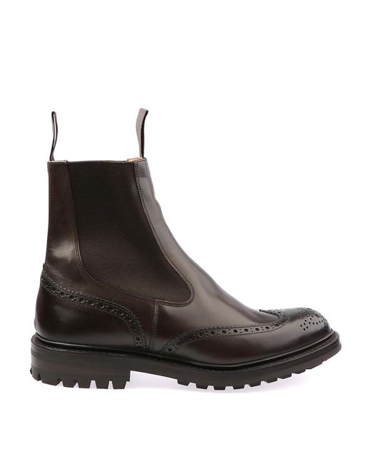 Tricker's Black Henry Ankle Boots for men